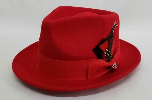 Denzel Men's Fashion Outlet Wool Hat - Classic Untouchable -Empire Shop 20181211 111215