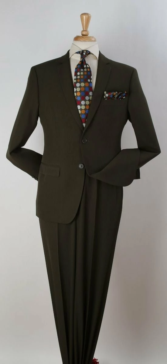 Genesis By Apollo King Men's Outlet 2 Piece Suit - Solid Colors 8 Genesis By Apollo King Men's Outlet 2 Piece Suit - Solid Colors - Image 6