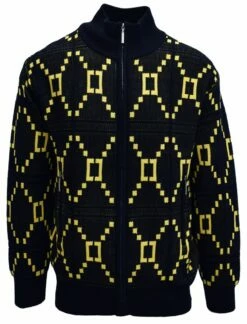 Silversilk Men's Sweater - Cubed Style