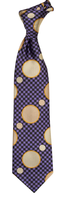 Karl Knox Men's French Cuff Shirt Set - Checker-Dot Tie 8 Karl Knox Men's French Cuff Shirt Set - Checker-Dot Tie - Image 6