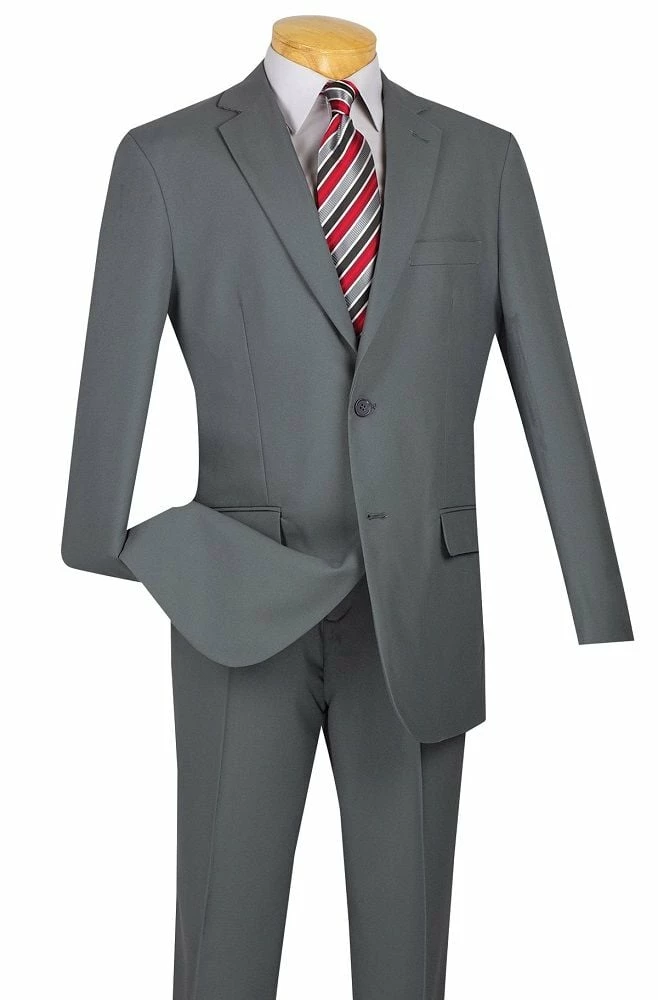 SMB Couture Men's 2 Piece Executive Suit - Solid Colors 6 SMB Couture Men's 2 Piece Executive Suit - Solid Colors - Image 4