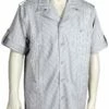 Canto Men's 2 Piece Short Sleeve Walking Suit - Buttoned Accents
