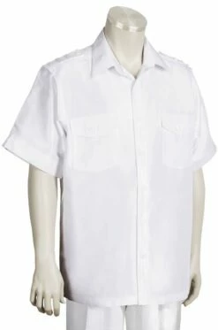 Canto Men's 2 Piece Short Sleeve Walking Suit - Shoulder Detail 19 Canto Men's 2 Piece Short Sleeve Walking Suit - Shoulder Detail -Empire Shop 699 04 offwhite