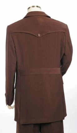 Canto Men's 3 Piece Fashion Suit - Double Breasted -Empire Shop 8323brinset