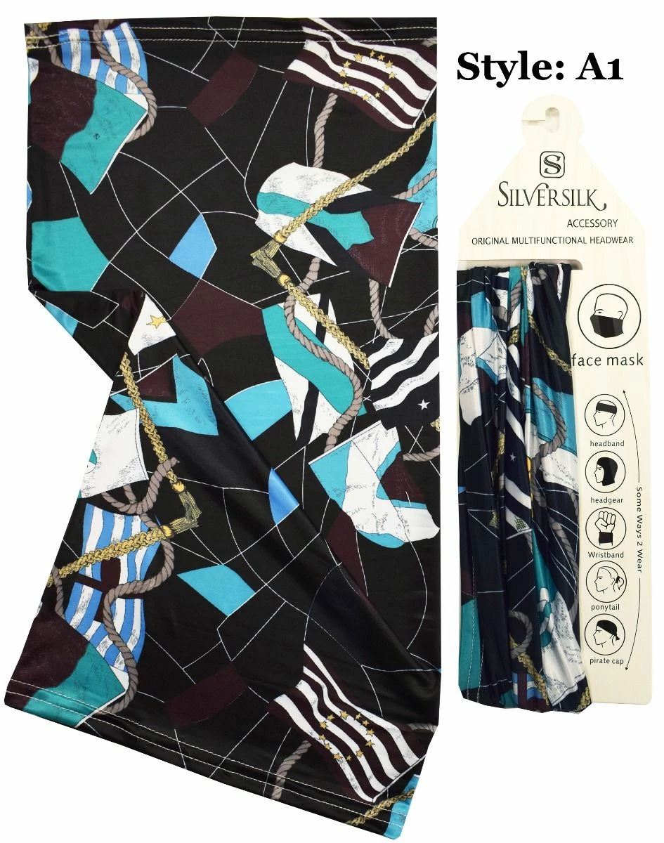 Silversilk Multifunctional Headwear - Creative Patterns 3 Silversilk Multifunctional Headwear - Creative Patterns