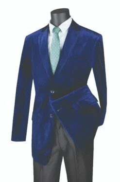 Vinci Men's Sport Coat - Complete Velvet -Empire Shop b 27 navy