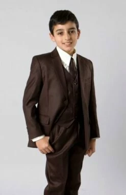Tazio Boy's 5 Piece Outlet Suit In Solid Colors - Vested W/Shirt And Tie 11 Tazio Boy's 5 Piece Outlet Suit In Solid Colors - Vested W/Shirt And Tie -Empire Shop b347 06 1 11 2