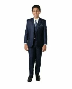 Tazio Boy's 5 Piece Suit With Shirt & Tie - Classic Executive 19 Tazio Boy's 5 Piece Suit With Shirt & Tie - Classic Executive -Empire Shop b394 13 61401.1640292370