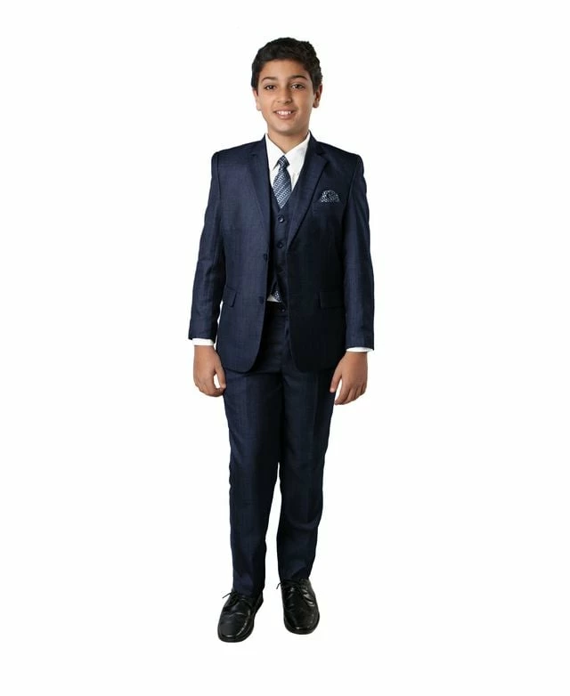 Tazio Boy's 5 Piece Suit With Shirt & Tie - Classic Executive 10 Tazio Boy's 5 Piece Suit With Shirt & Tie - Classic Executive - Image 8