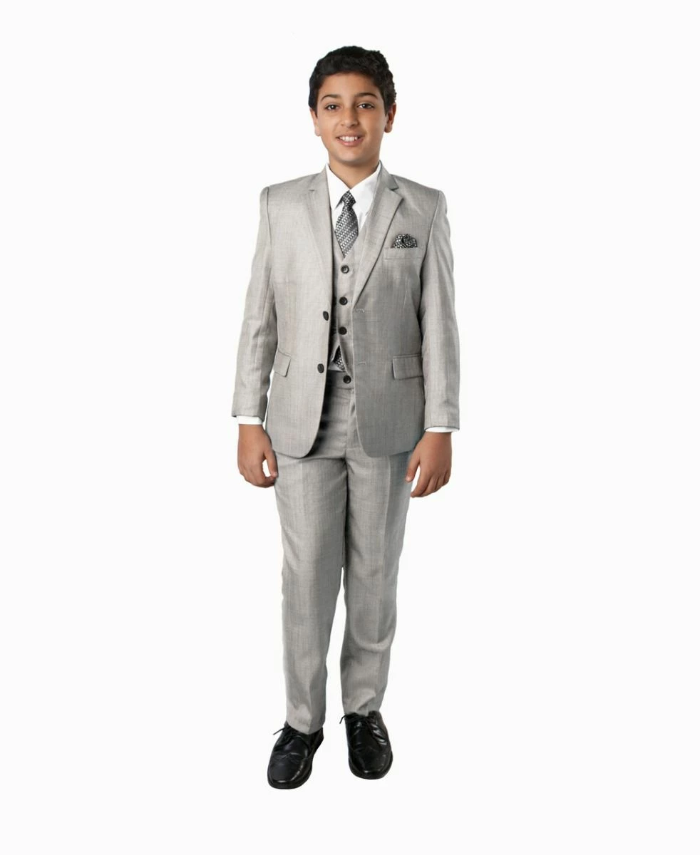 Tazio Boy's 5 Piece Suit With Shirt & Tie - Classic Executive 12 Tazio Boy's 5 Piece Suit With Shirt & Tie - Classic Executive - Image 10