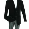 Vinci Men's Sport Coat - Complete Velvet -Empire Shop b 27 black