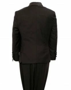 Tazio Boy's 2 Piece Tuxedo - Satin Lapel With Fabric Trim
