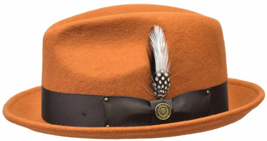 Bruno Capelo Men's Wool Hat - Stingy Fedora Style 6 Bruno Capelo Men's Wool Hat - Stingy Fedora Style - Image 4