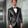Statement Men's Modern Fit Tuxedo - Vibrant Two Tone