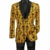 Vinci Men's 2 Button Sport Coat - Luxurious Velvet