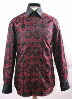 Daniel Ellissa Men's Fashion Dress Shirt - Dark And Complex