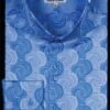 Daniel Ellissa Men's Fashion Dress Shirt - Swirled Print