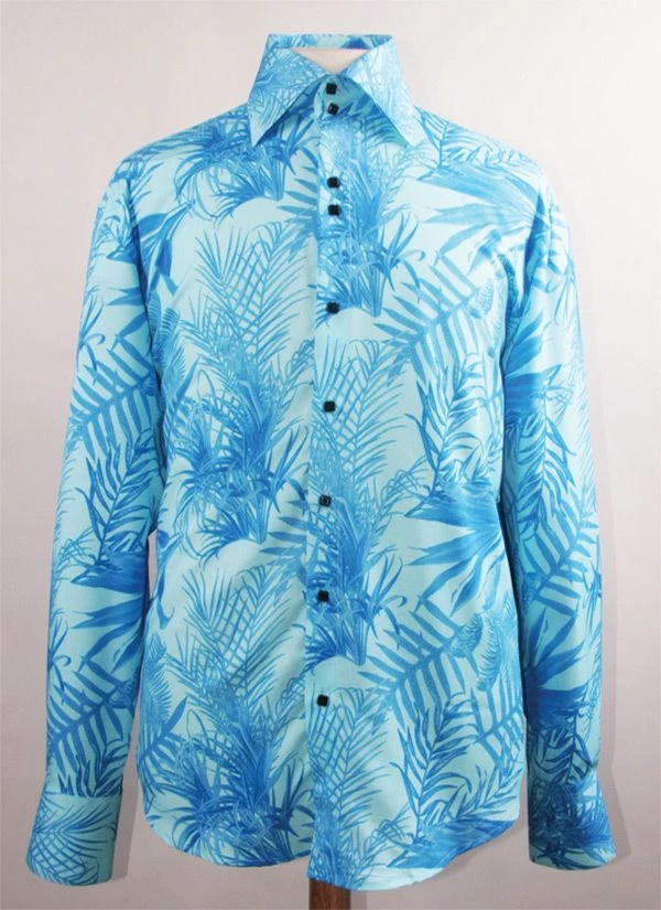 Daniel Ellissa Men's Fashion Dress Shirt - Tropical 5 Daniel Ellissa Men's Fashion Dress Shirt - Tropical - Image 3
