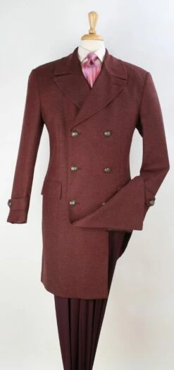 Apollo King Men's 3/4 Length Top Coat - Notch Lapel 12 Apollo King Men's 3/4 Length Top Coat - Notch Lapel -Empire Shop cb5coat 8