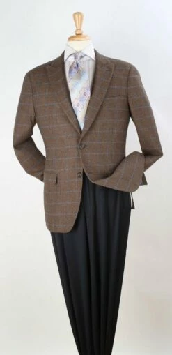 Apollo King Men's 100% Wool Sport Coat - Warm Wool -Empire Shop cm3 18