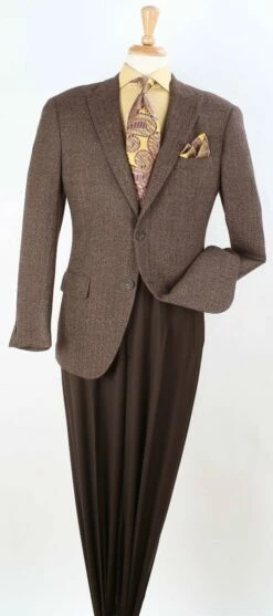 Apollo King Men's 100% Wool Sport Coat - Warm Wool