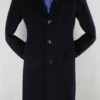 Veno Giovanni Men's 100% Wool Full Length Top Coat - 3 Button Coat 1 Veno Giovanni Men's 100% Wool Full Length Top Coat - 3 Button Coat -Empire Shop cs9