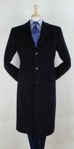 Apollo King Men's Outlet Full Length Top Coat - 3 Button Coat -Empire Shop cs9 2 10