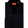 Steven Land 100% Cotton Dress Shirt - Classic Fit 1 Steven Land 100% Cotton Dress Shirt - Classic Fit -Empire Shop ds115f black 907x1209