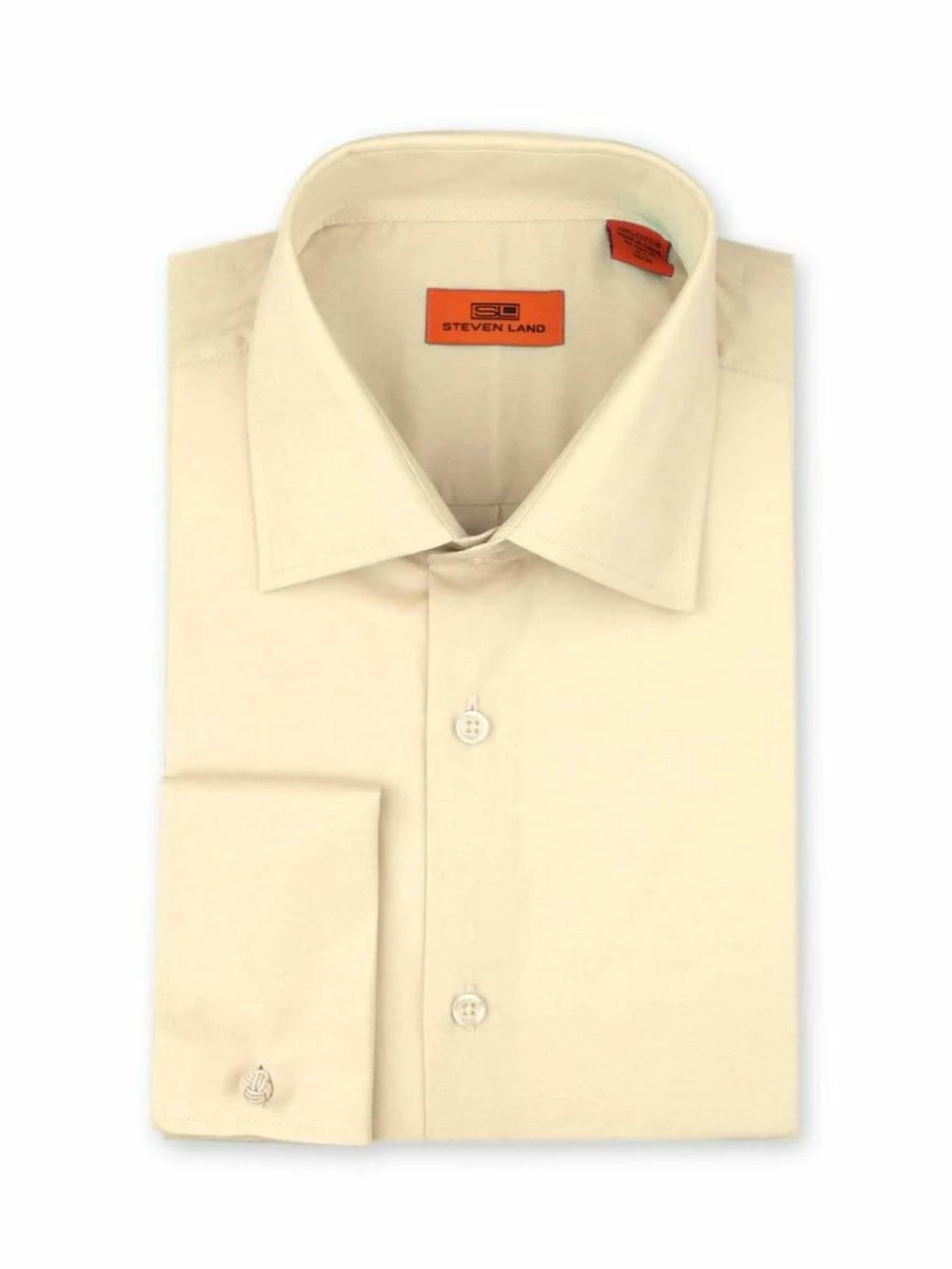 Steven Land 100% Cotton Dress Shirt - Spring Colors 4 Steven Land 100% Cotton Dress Shirt - Spring Colors - Image 2