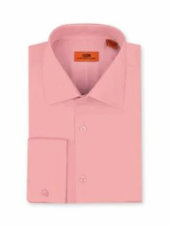 Steven Land 100% Cotton Dress Shirt - Spring Colors 9 Steven Land 100% Cotton Dress Shirt - Spring Colors -Empire Shop ds115f pink 907x1209
