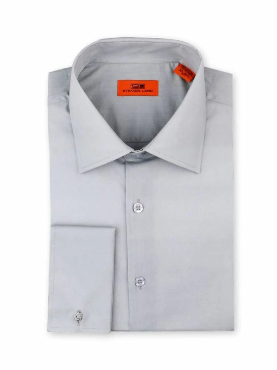 Steven Land 100% Cotton Dress Shirt - Spring Colors 6 Steven Land 100% Cotton Dress Shirt - Spring Colors - Image 4