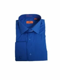 Steven Land 100% Cotton Dress Shirt - Spring Colors 11 Steven Land 100% Cotton Dress Shirt - Spring Colors -Empire Shop ds115fblue 2