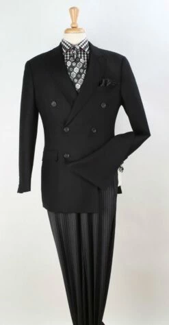 Apollo King Men's 100% Wool Sport Coat - Fashion Double Breasted -Empire Shop ds1 18