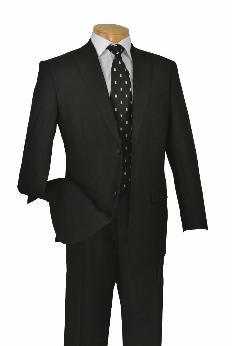 Royal Diamond Men's 2 Piece Suit - Dark Solid Colors 3 Royal Diamond Men's 2 Piece Suit - Dark Solid Colors