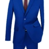 Genesis By Apollo King Men's 2 Piece Suit - Solid Colors -Empire Shop fp royal blue