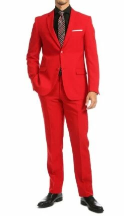 Genesis By Apollo King Men's Outlet 2 Piece Suit - Solid Colors 10 Genesis By Apollo King Men's Outlet 2 Piece Suit - Solid Colors -Empire Shop fpred 30 1