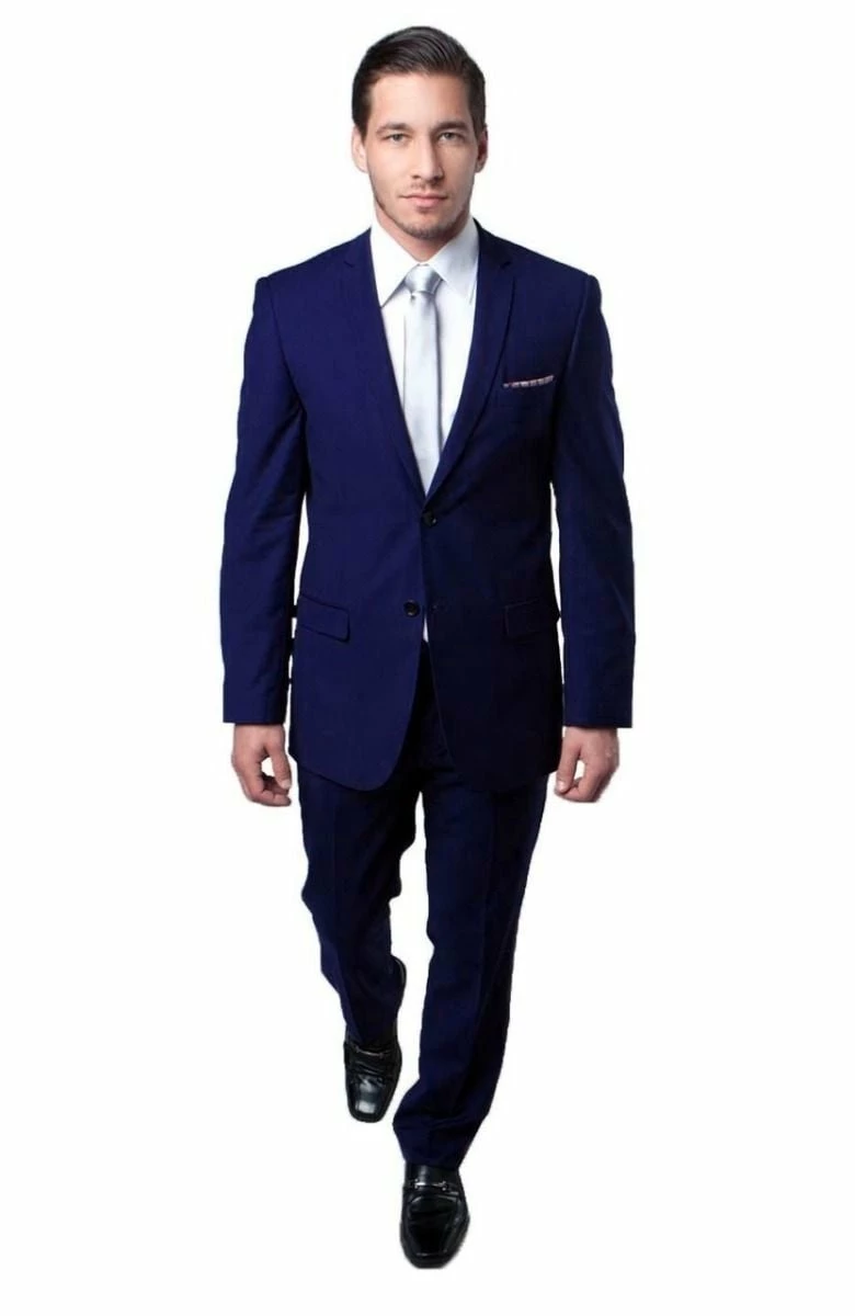 SMB Couture Men's Outlet 2 Piece Executive Suit - Solid Colors 6 SMB Couture Men's Outlet 2 Piece Executive Suit - Solid Colors - Image 4