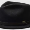 Bruno Capelo Men's Australian Wool Fedora Hat - Pinch Front -Empire Shop ivyleague black