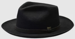 Bruno Capelo Men's Australian Wool Fedora Hat - Pinch Front