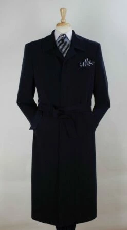 John Knight Men's Full Length Length Top Coat - Hidden Buttons -Empire Shop jk2 5 1