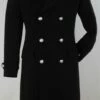 John Knight Men's 3/4 Length Top Coat - Double Breasted -Empire Shop jk9 1