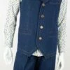 Royal Diamond Men's 2 Piece Denim Walking Suit - Vest Set 2 Royal Diamond Men's 2 Piece Denim Walking Suit - Vest Set -Empire Shop jvs3