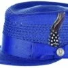 Bruno Capelo Men's Fashion Straw Hat - Vented Crown -Empire Shop lg 214 royal opt