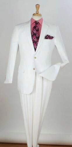 Apollo King Men's 2pc Executive Suit - 100% Linen 10 Apollo King Men's 2pc Executive Suit - 100% Linen -Empire Shop ln6