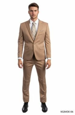 Tazio Men's 2 Piece Skinny Fit Suit - Bold Colors -Empire Shop m284sk 06 1 97587.1573861617