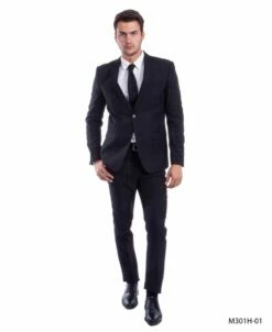 Tazio Men's 2 Piece Executive Suit - Bold Colors