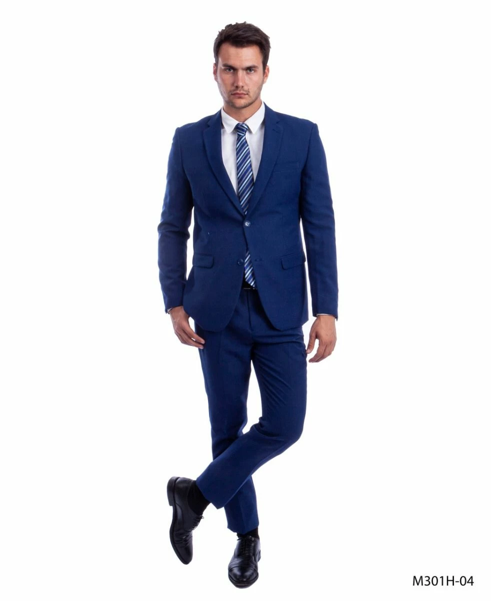 Tazio Men's Outlet 2 Piece Executive Suit - Bold Colors 4 Tazio Men's Outlet 2 Piece Executive Suit - Bold Colors - Image 2