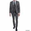 Sean Alexander Men's 3 Piece Executive Suit - U Vest -Empire Shop m315sk 01