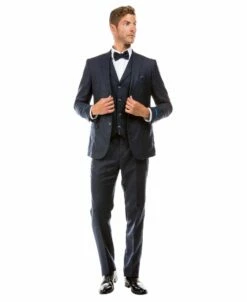 Sean Alexander Men's 3 Piece Executive Suit - Tweed Look -Empire Shop m325h1 05 untagged 85586