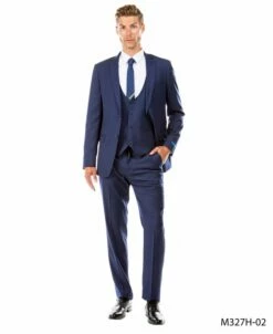 Sean Alexander Men's 3 Piece Executive Suit - Pinstripe Pattern 5 Sean Alexander Men's 3 Piece Executive Suit - Pinstripe Pattern -Empire Shop m327h 02tagged 24170.1625077539